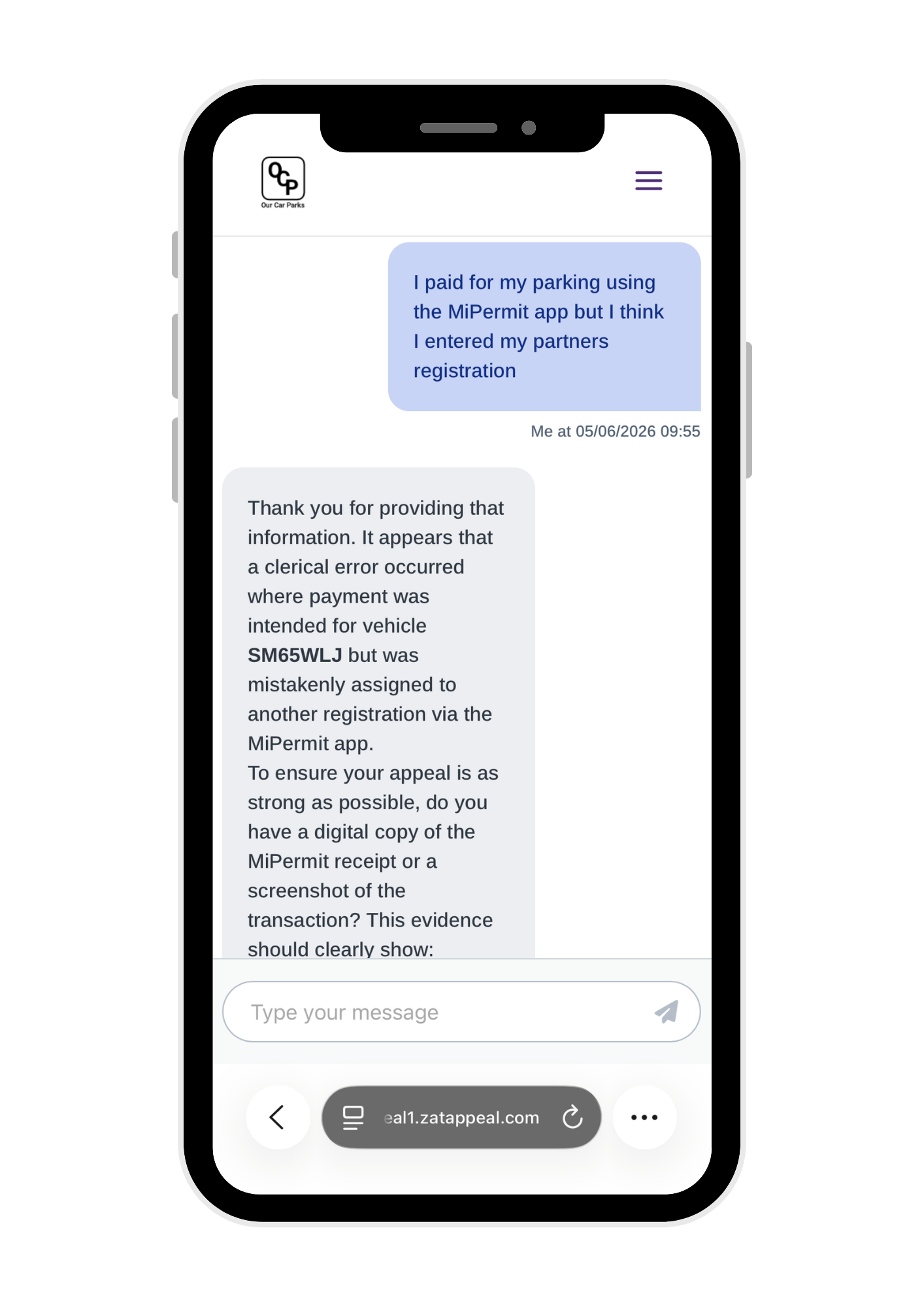 Unity5’s chatbot in conversation with a motorist.